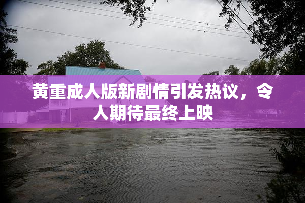 黄重成人版新剧情引发热议，令人期待最终上映