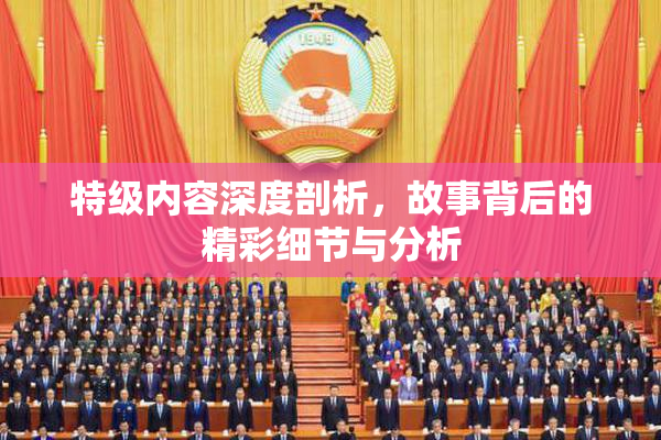 特级内容深度剖析，故事背后的精彩细节与分析
