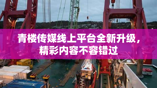 青楼传媒线上平台全新升级，精彩内容不容错过