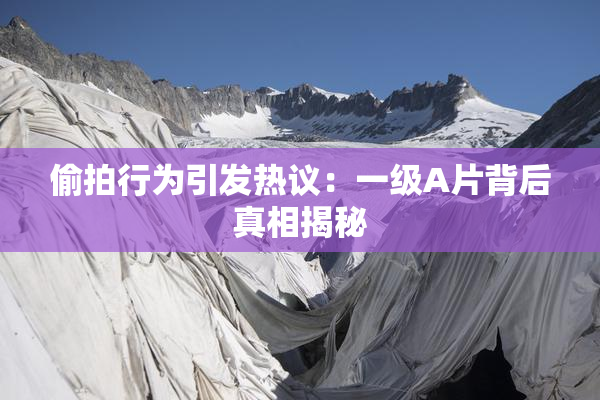 偷拍行为引发热议：一级A片背后真相揭秘