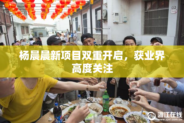 杨晨晨新项目双重开启，获业界高度关注
