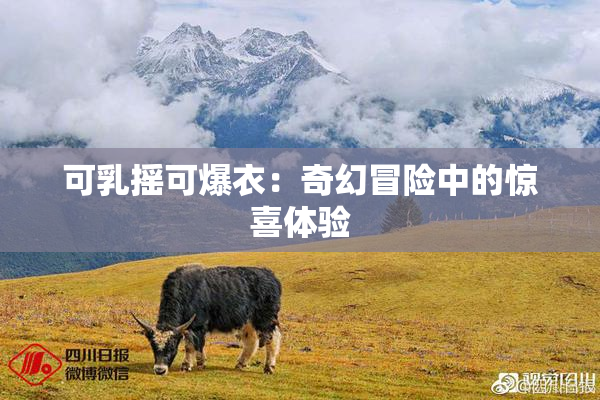 可乳摇可爆衣：奇幻冒险中的惊喜体验