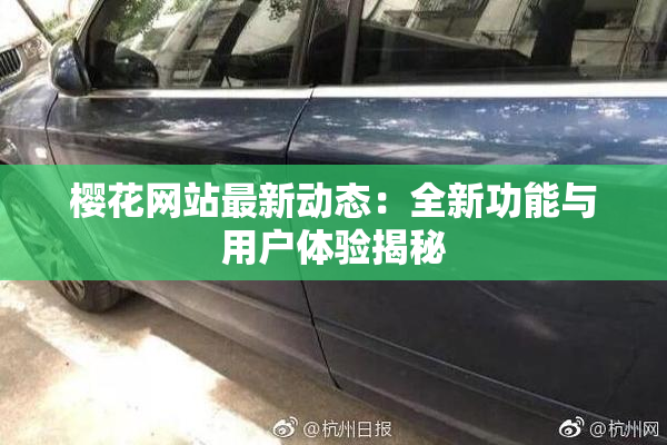 樱花网站最新动态：全新功能与用户体验揭秘