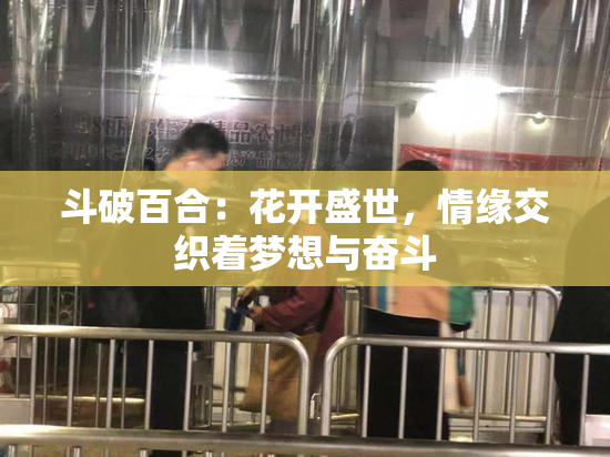 斗破百合：花开盛世，情缘交织着梦想与奋斗