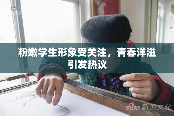 粉嫩学生形象受关注，青春洋溢引发热议