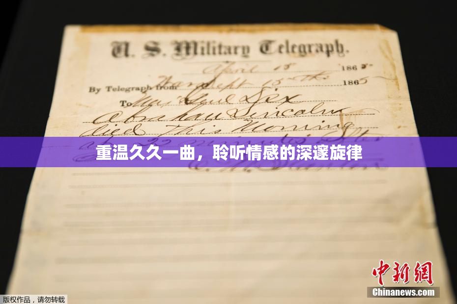 重温久久一曲，聆听情感的深邃旋律
