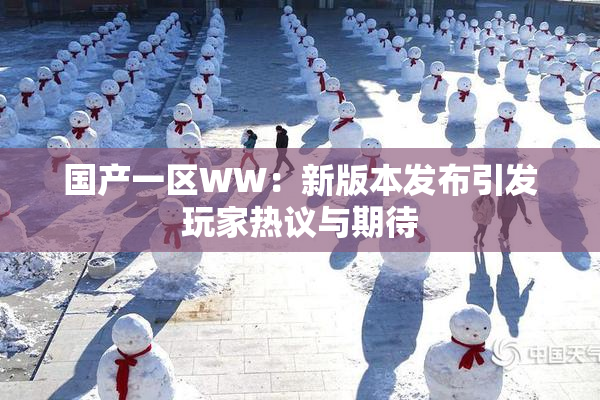 国产一区WW：新版本发布引发玩家热议与期待