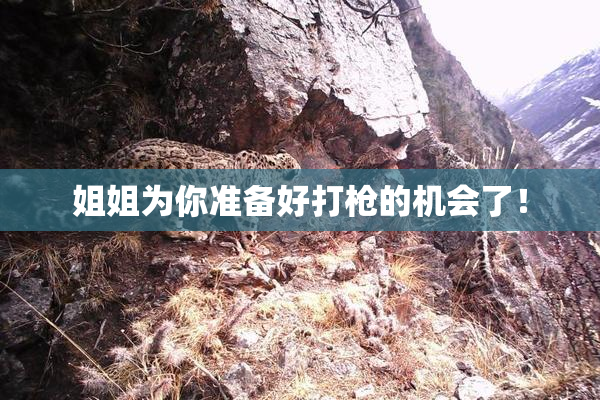 姐姐为你准备好打枪的机会了！
