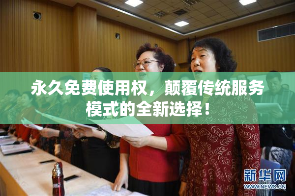 永久免费使用权，颠覆传统服务模式的全新选择！