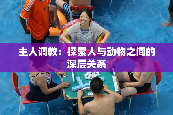 主人调教：探索人与动物之间的深层关系