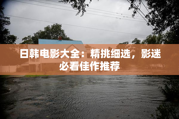 日韩电影大全：精挑细选，影迷必看佳作推荐
