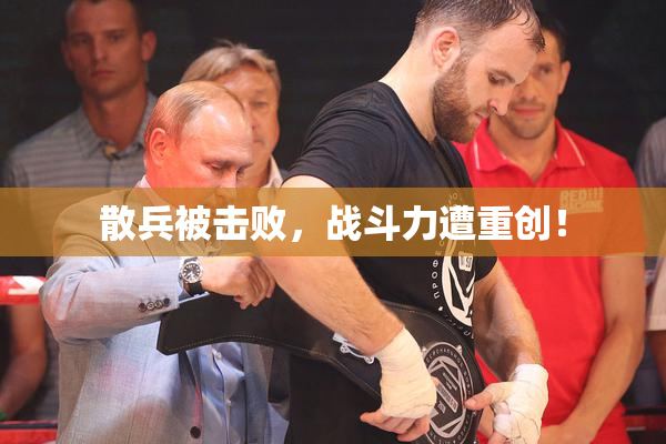 散兵被击败，战斗力遭重创！