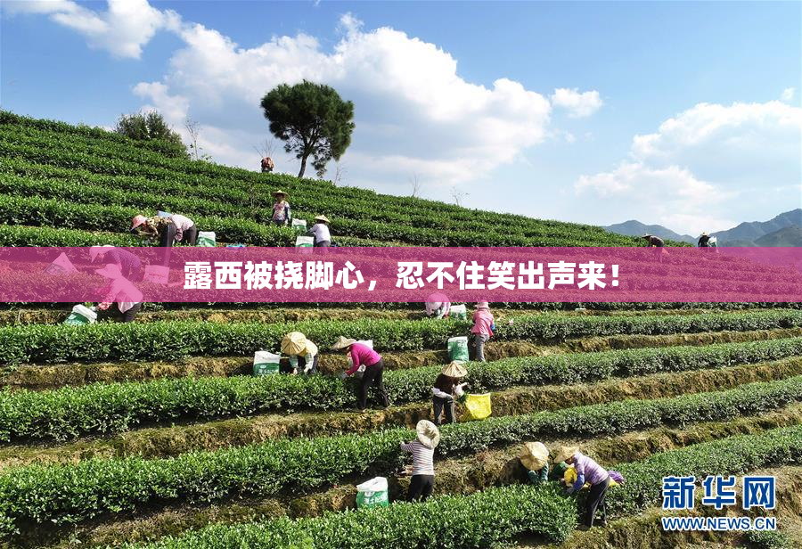 露西被挠脚心，忍不住笑出声来！